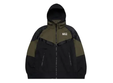 Nike x sacai Men's Full Zip Parker "Khaki"
