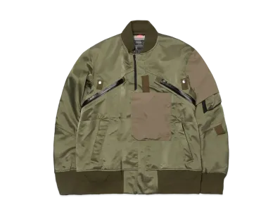 sacai / ACRONYM BOMBER JACKET "Khaki"