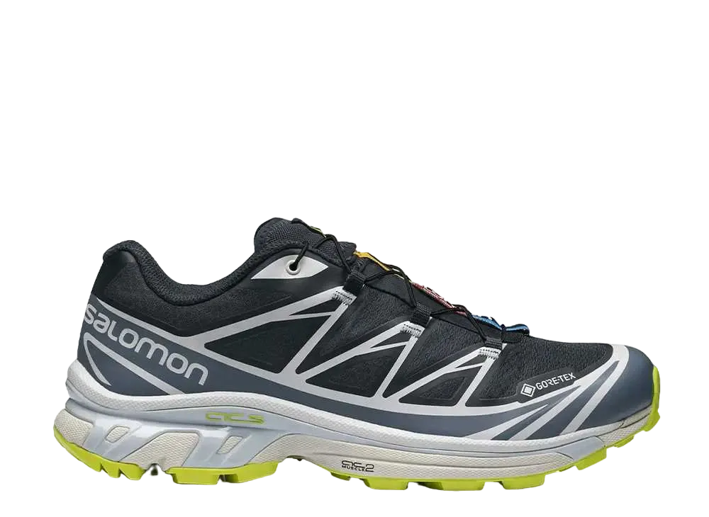 サロモン XT-6 ゴアテックス "ニスク/チャイナ ブルー/ライム"