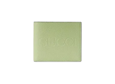 GUCCI Coin Wallet With Gucci Logo Japan Exclusive "Light Green"