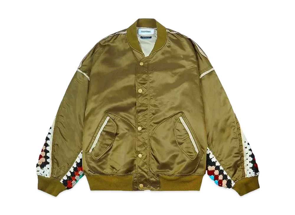 DISCOVERED KNIT SLEEVE MA-1 "KAHAKI"