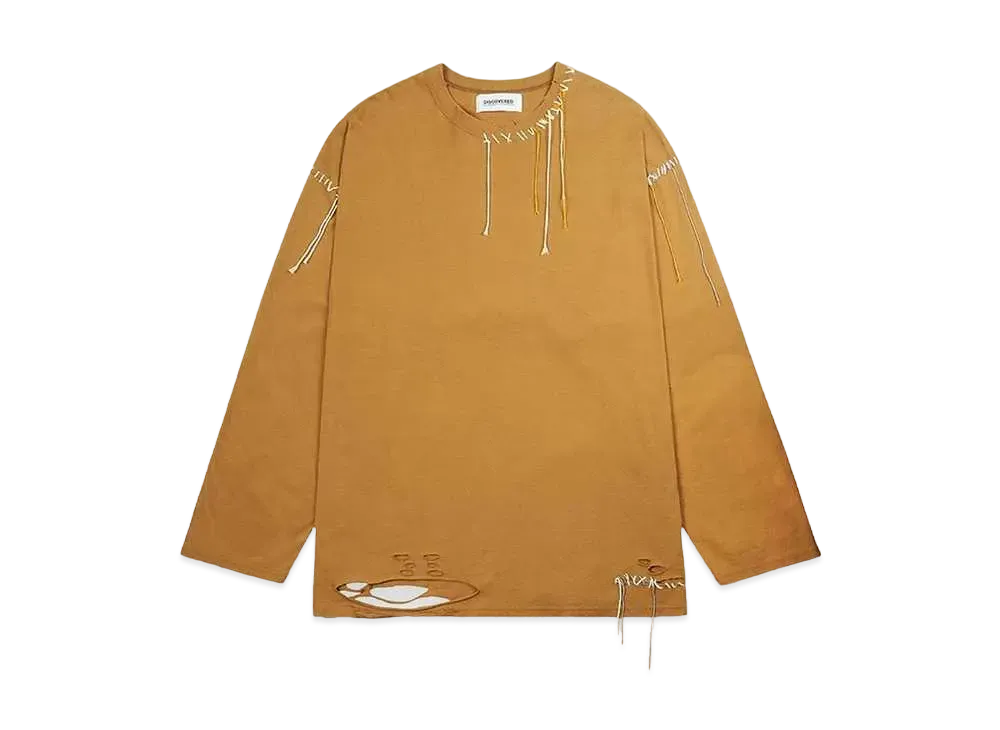 DISCOVERED LOOPING DAMAGE CUTSEWN "MUSTARD"