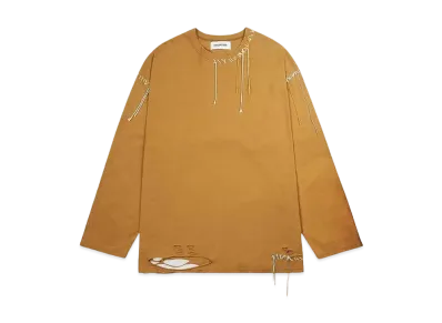 DISCOVERED LOOPING DAMAGE CUTSEWN "MUSTARD"