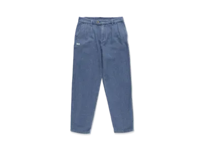 WIND AND SEA SEA (Indigo-Sashiko) 2 Tuck Slacks "Indigo Wash"