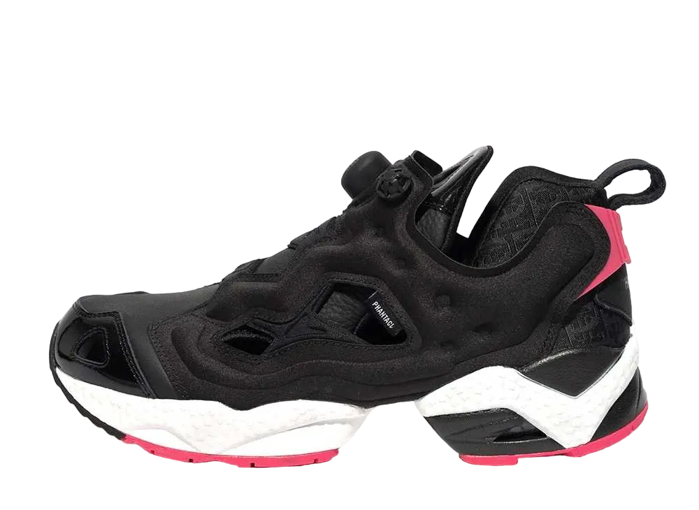 PHANTACi × Reebok Instapump Fury 95 "Core Black/Pink Fusion/Footwear White"