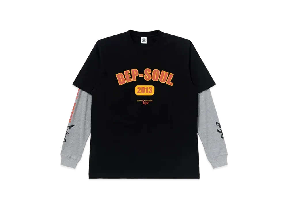 Black Eye Patch BEP Soul Layered L/S Tee "Black"