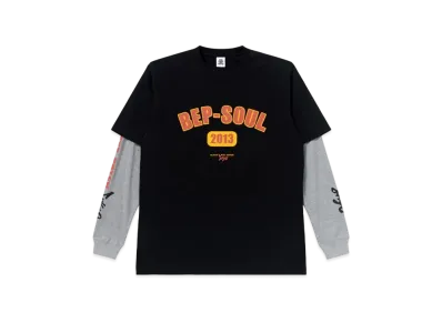Black Eye Patch BEP Soul Layered L/S Tee "Black"