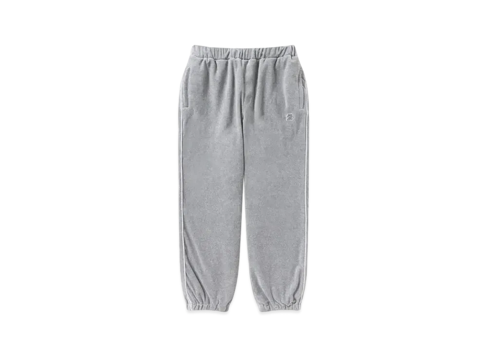 Black Eye Patch OG Label Piping Velour Track Pants "Gray"