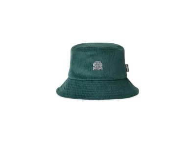 Black Eye Patch OG Label Corduroy Bucket Hat "Green"