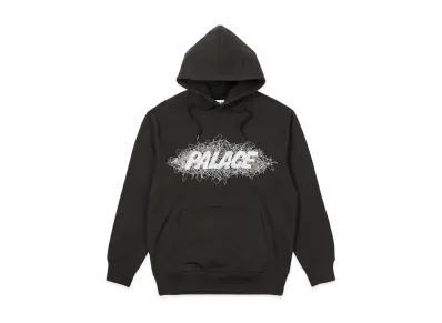PALACE Sketchy Hood "Black"