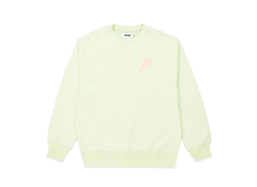 PALACE Fleece Tri-Ferg Crew "Mojito"