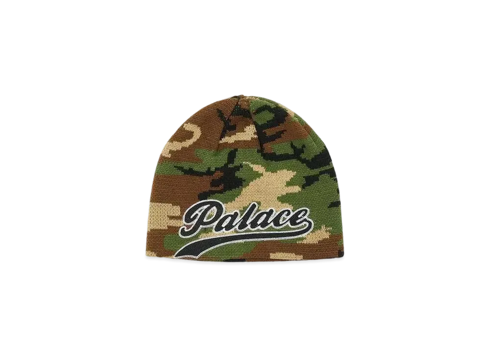 PALACE Script Nein Cuff Beanie "Camo"