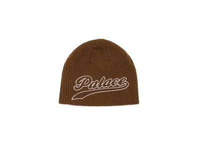 PALACE Script Nein Cuff Beanie "Mocha"