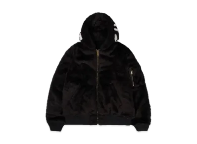Supreme Faux Fur Reversible MA-1 "Black"