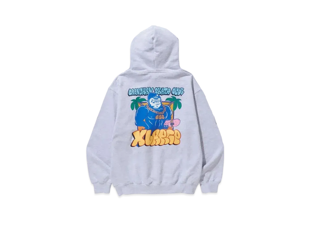 XLARGE x CSC Pullover Hooded Sweat "Ash"