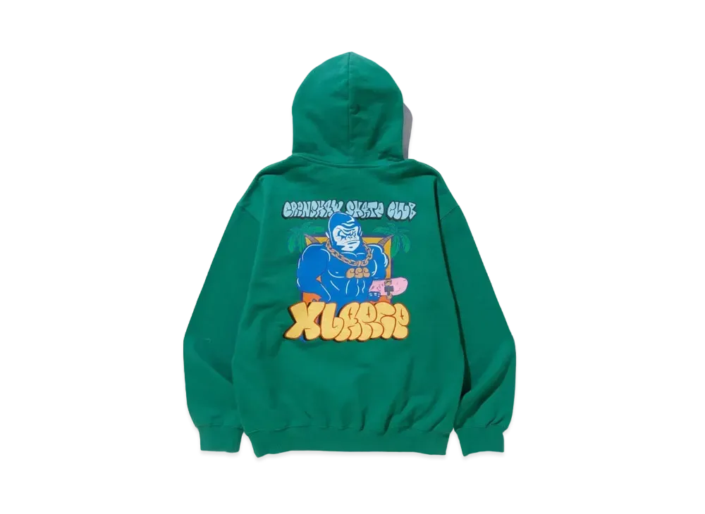 XLARGE x CSC Pullover Hooded Sweat "Green"