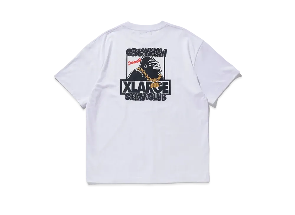 XLARGE x CSC S/S Tee "White"