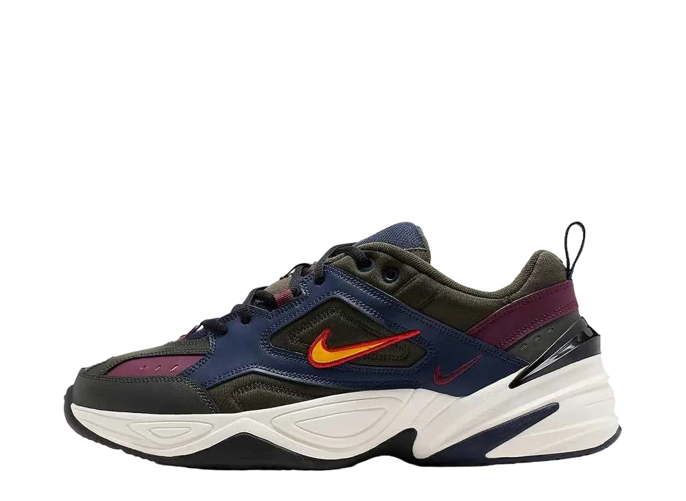 ナイキ エムツーケー テクノ "ミッドナイト ネイビー ボルドー"