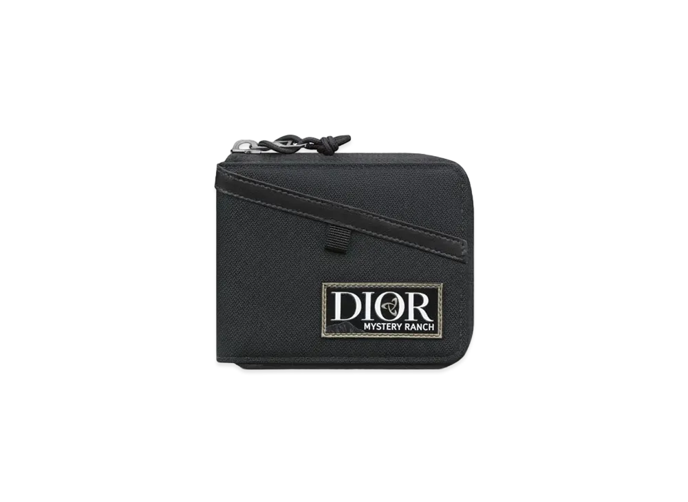 Dior x Mysteryranch Zipped Wallet Cordura Nylon "Black"