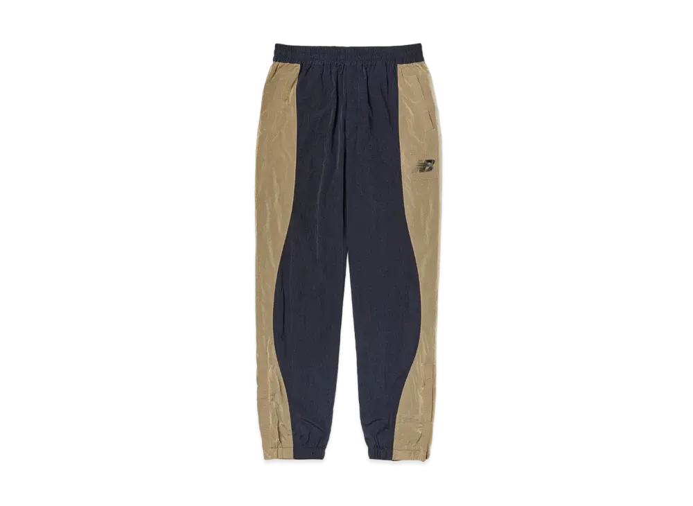 AURALEE x New Balance x TDS Nylon Chambray Pants "Beige/Navy"