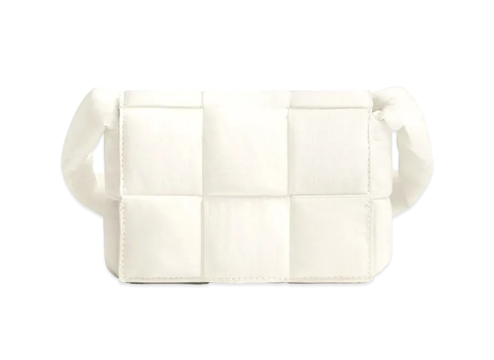 Bottega Veneta Candy Padded Tech Cassette "White"