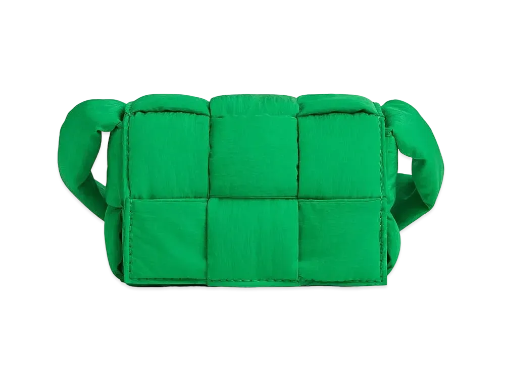 Bottega Veneta Candy Padded Tech Cassette "Parakeet"