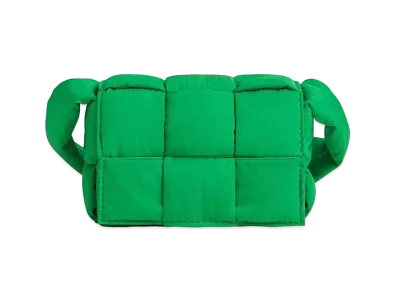 Bottega Veneta Candy Padded Tech Cassette "Parakeet"