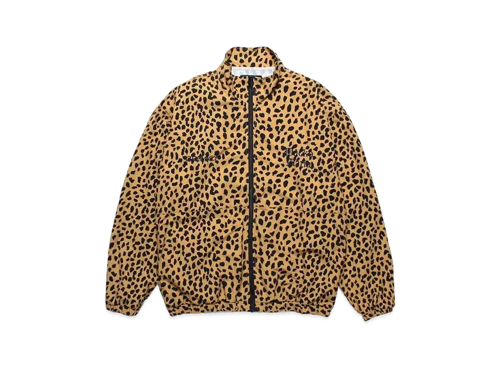 WACKO MARIA Gramicci / Leopard Track Jacket "Beige"