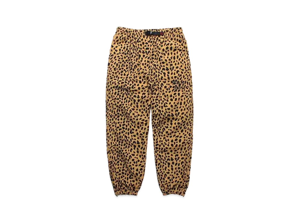 WACKO MARIA Gramicci / Leopard Track Pants "Beige"