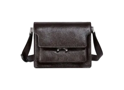 Marni Trunk Soft Mini Bag Leather "Black Earth"