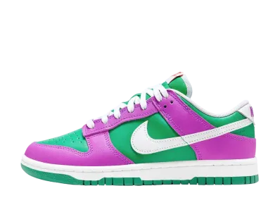 Nike Dunk Low "Green/Fuchsia"