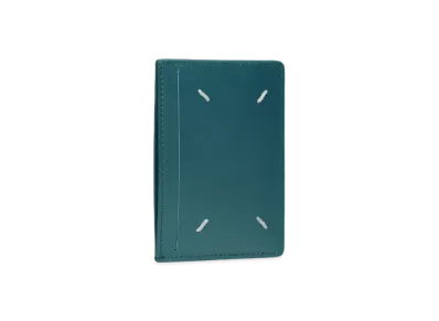 Maison Margiela Leather Small Cardholder "Green"
