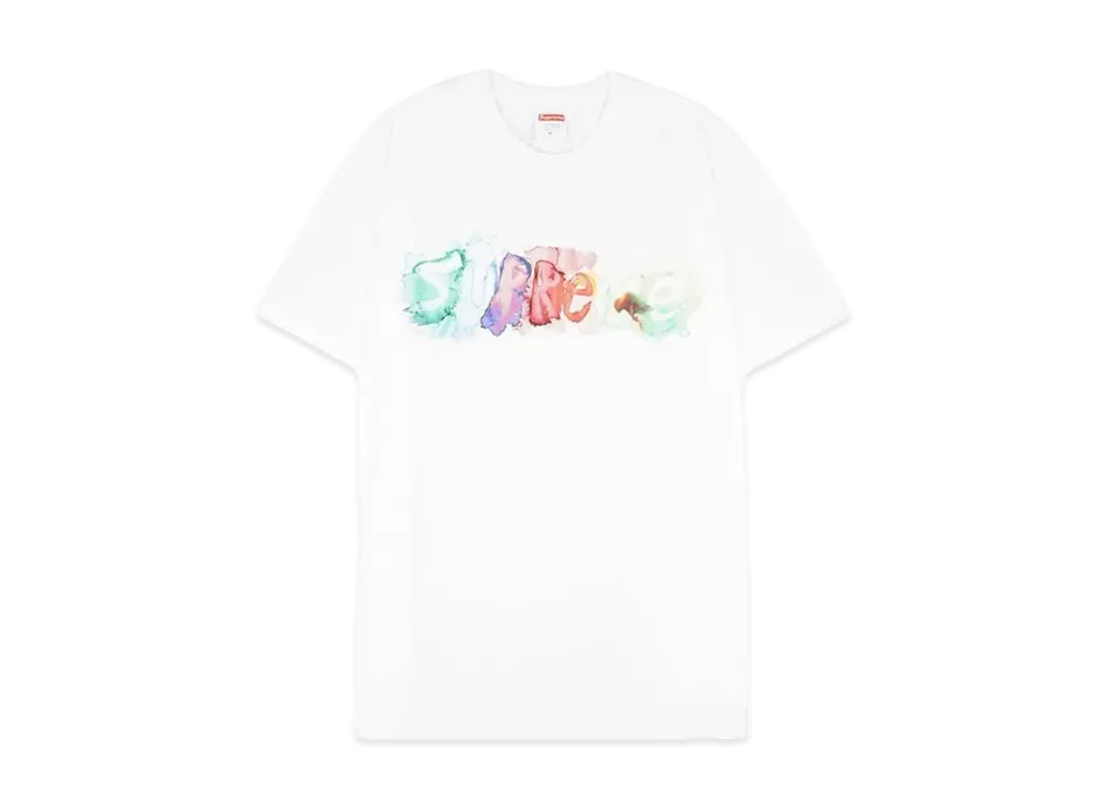 Supreme Watercolor Tee "White"