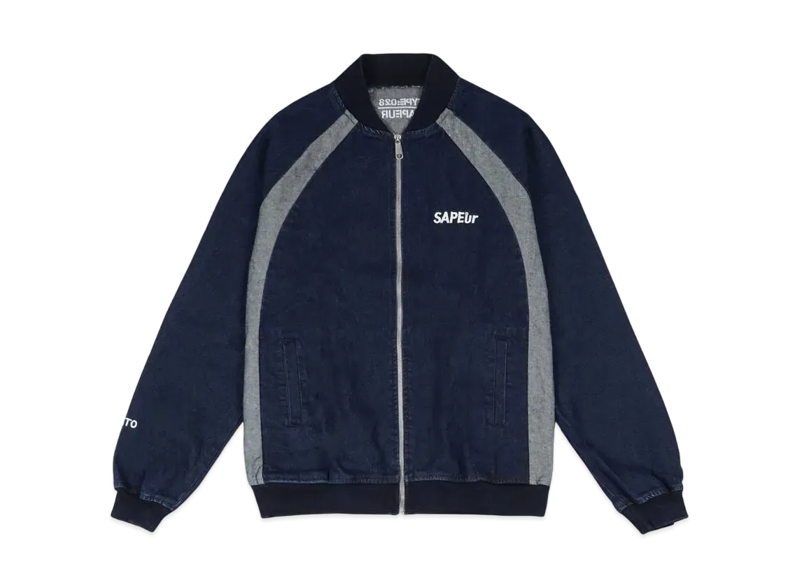 SAPEur DENIM TRACK JACKET "Denim"