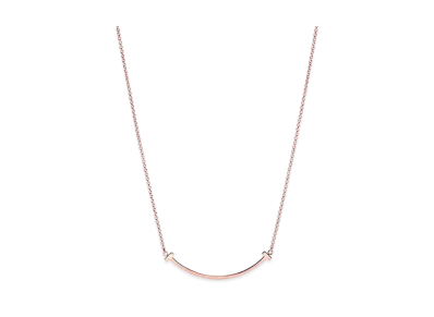 Tiffany & Co. Tiffany T Smile Pendant Small "Rose Gold"