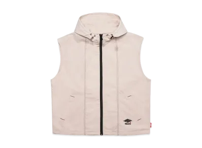 9090 Tech Hooded Vest "Off White"