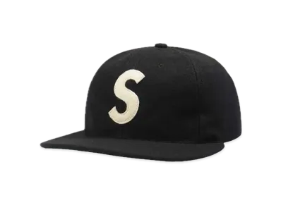 Supreme Ebbets S Logo Fitted 6-Panel "Black"
