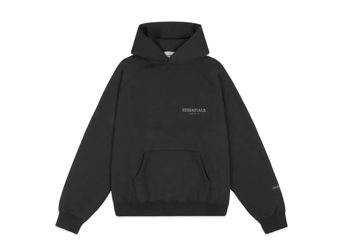 FEAR OF GOD ESSENTIALS PULLOVER HOODIE "Black"