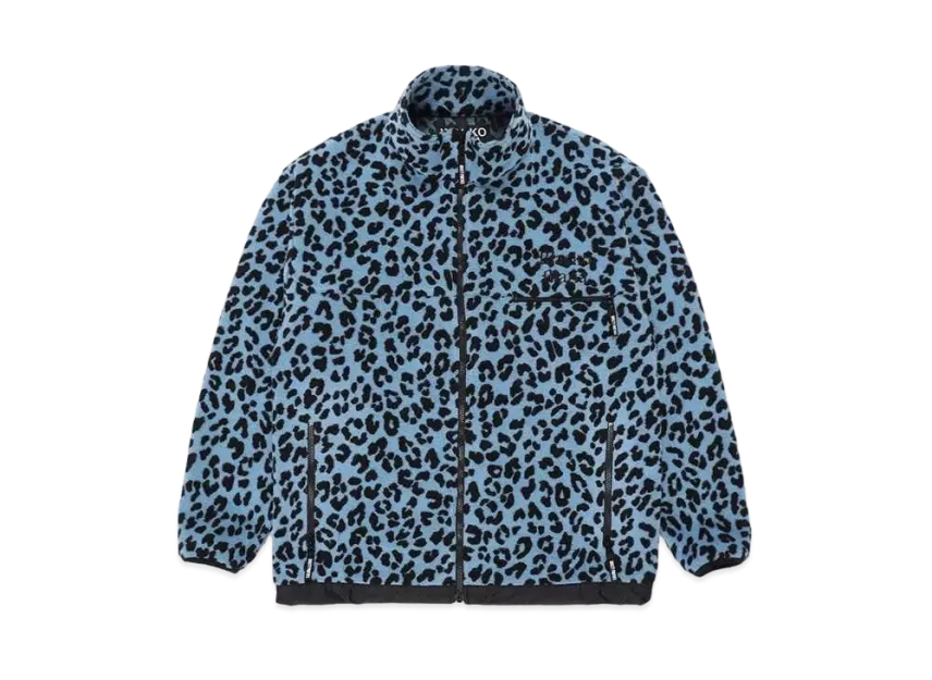 WACKO MARIA Leopard Light Boa Fleece Jacket WACKO MARIA Leopard Light Boa Fleece Jacket