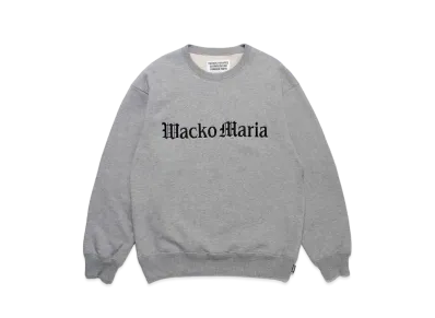 WACKO MARIA Middle Weight Sweat Shirt "Gray"