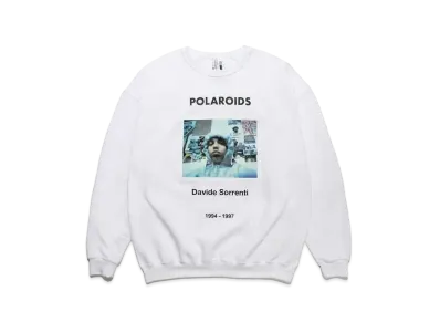 WACKO MARIA Davide Sorrenti / Sweat Shirt "White"
