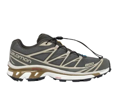 Salomon XT-6 "Beluga/Dull Gold"