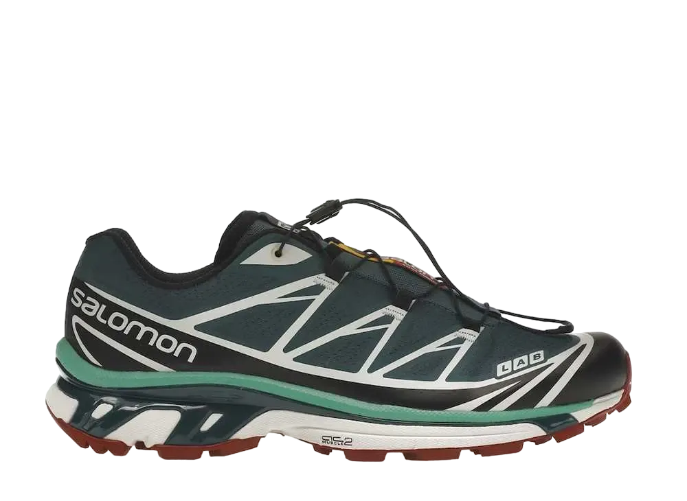 サロモン XT-6 "ディープ ティール バイキング レッド"