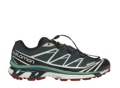 Salomon XT-6 "Deep Teal Biking Red"