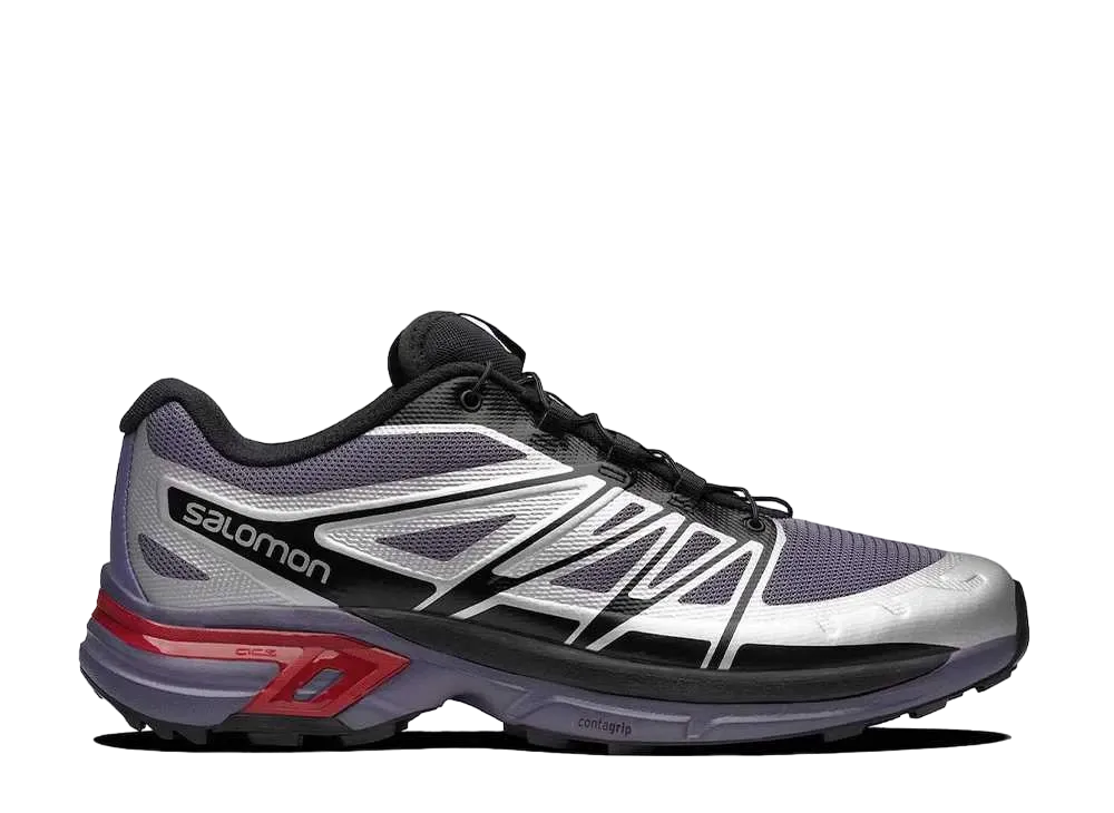 サロモン XTウィングス2 "カデットシルバー/バイキングレッド"
