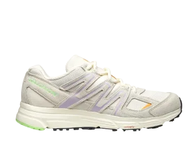 Salomon X-Mission 4 Suede "Vanilla Ice/Orchid Bloom/Blazing Orange"