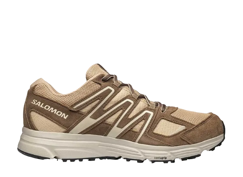サロモン Xミッション4 スウェード "フェヌグリーク/エイコーン/レイニーデー"