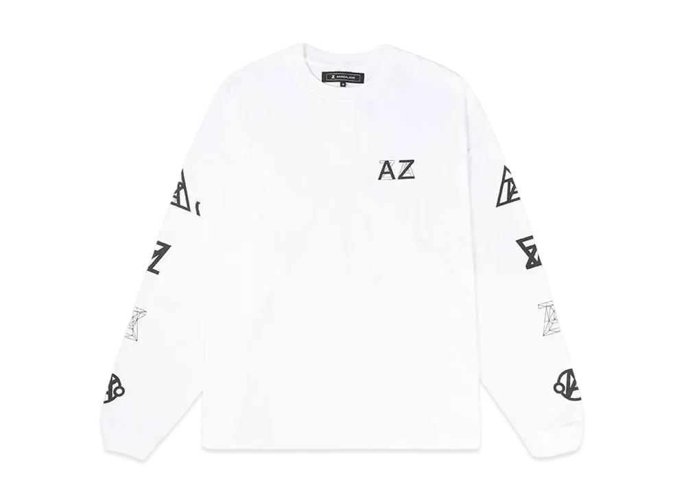 ANREALAGE A&Z SEASON LOGO LONG TEE "WHITE"
