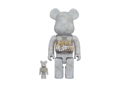 Bearbrick MY FIRST B@BY MARBLE Ver. 100% & 400%