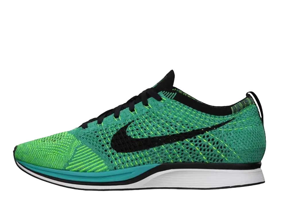 ナイキ フライニット レーサー "スポーツ ターコイズ"